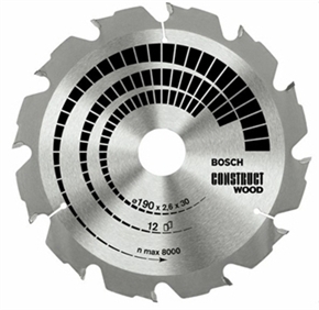 Bosch Circular saw blade Construct Wood 150 x 20/1
