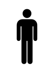 Toilet Symbol - Male